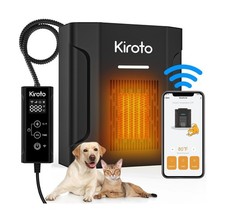 Dog House Heater With Thermostat, Dog Heater With Wifi Control, Pet House Hea...