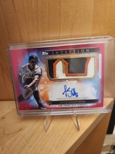 2024 Topps Inception Autograph Patch Kyle Harrison Magenta /75 SF Giants