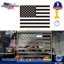 Usa Flag Back Middle Window Decal Sticker Vinyl Fit For 2009-2022 Dodge Ram