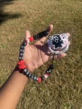 Adult Pacifier with Matching Teether Clip Food Grade Material