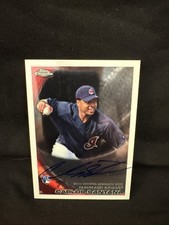 2010 Topps Chrome - Carlos Santana #198 Rookie Autographs (AU, RC)
