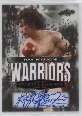 2025 Leaf Metal Sports Heroes Warriors Acetate Bronze /25 Ray Mancini Auto 1r1k