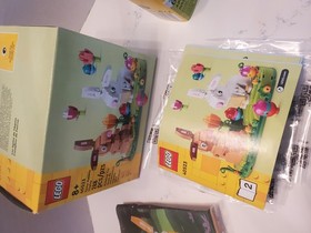 lego used lot easter sets 30550, 30643, 40523,  40587,  5004468
