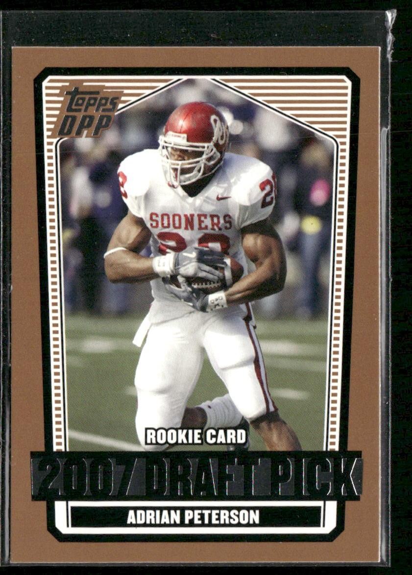 Adrian Peterson Topps Draft Picks & Prospects #135 Base