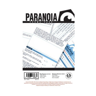 Mongoose Paranoia Paranoia Forms Pack Bag NM