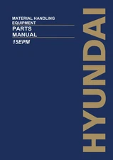 Hyundai 15EPM Miscellaneous Storage Equipment Parts Catalog Manual