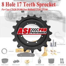 #87460888 17 Teeth 8 Holes Sprocket For Case CT420 TV380 New Holland LT185/LT190
