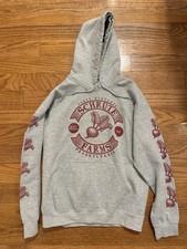 The Office Schrute Farms Gray Fleece Pullover...