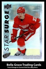 2023-24 Upper Deck Lucas Raymond #SS-25 Detroit Red Wings Star Surge NHL Hockey