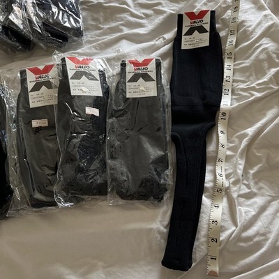 NEW JAPAN Made Valio Baseball Stirrup Socks Black Awesome quality