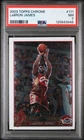 2003 TOPPS CHROME #111 LEBRON JAMES ROOKIE RC PSA 7