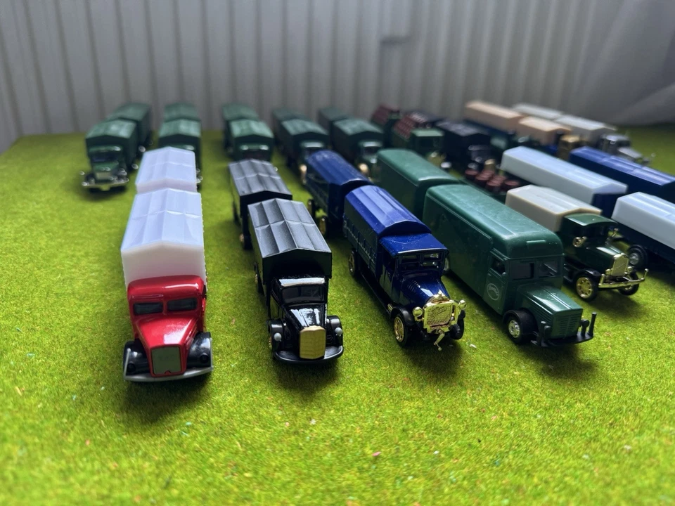 17 STK 1:78-1:72 Oldtimer LKW DDR Modell Tandem Diecast Modellautos - Bild 2 von 4