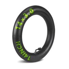 14x3.0 Inner Tube with Bent Valve Stem Compatible with 1-Pcs 14x3.0 inner Tube