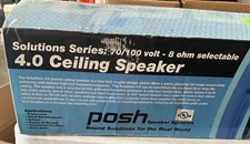 Posh Speakers - 4.0 In Ceiling 70/100 volt 8 ohm