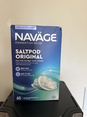 Navage Salt Pods Saltpod Original 60 Salt Pods Sealed Navage EXP 05/2029 NEW 