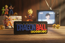 Logo Dragon Ball 3D - Décoration Manga Sangoku Setup - Plaque Relief Multicolore