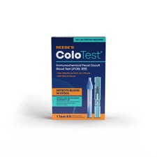Reese's ColoTest FIT Immunochemical Fecal Occult Blood Test Kit at Home 1 Ct ...