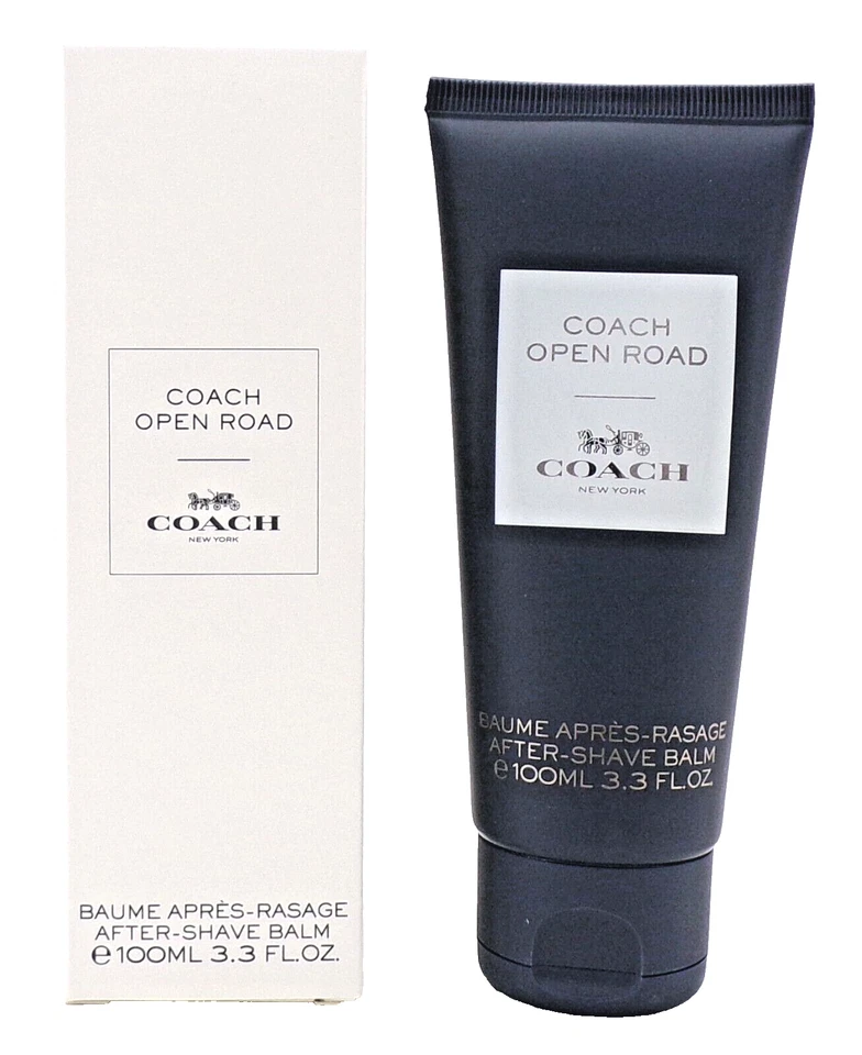 Coach Open Road by Coach 3.3 oz./ 100 ml. After-Shave Balm for Men. New in Box