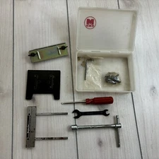 Assorted Vintage Makita Hand Tools In Plastic Case 10,000V Red Screwdriver