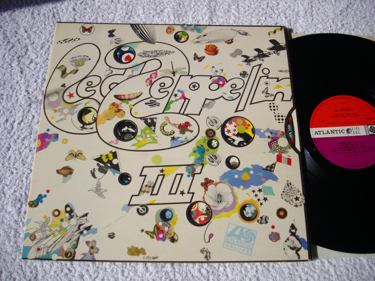 Led Zeppelin ‎– Led Zeppelin III , Atlantic ‎2401-002,Vinyl, LP