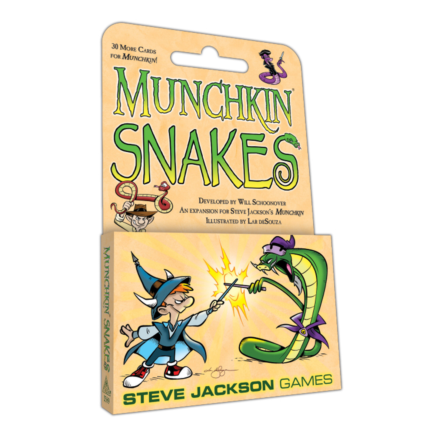 Munchkin: Snakes Mini-Expansion Steve Jackson Games SJG1589