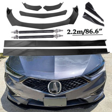 Front Bumper Lip Splitter Spoiler Rear Lip Strut Rods For Acura Integra P Front Bumper Lip Splitter Spoiler Rear Lip Strut Rods For Acura Integra P