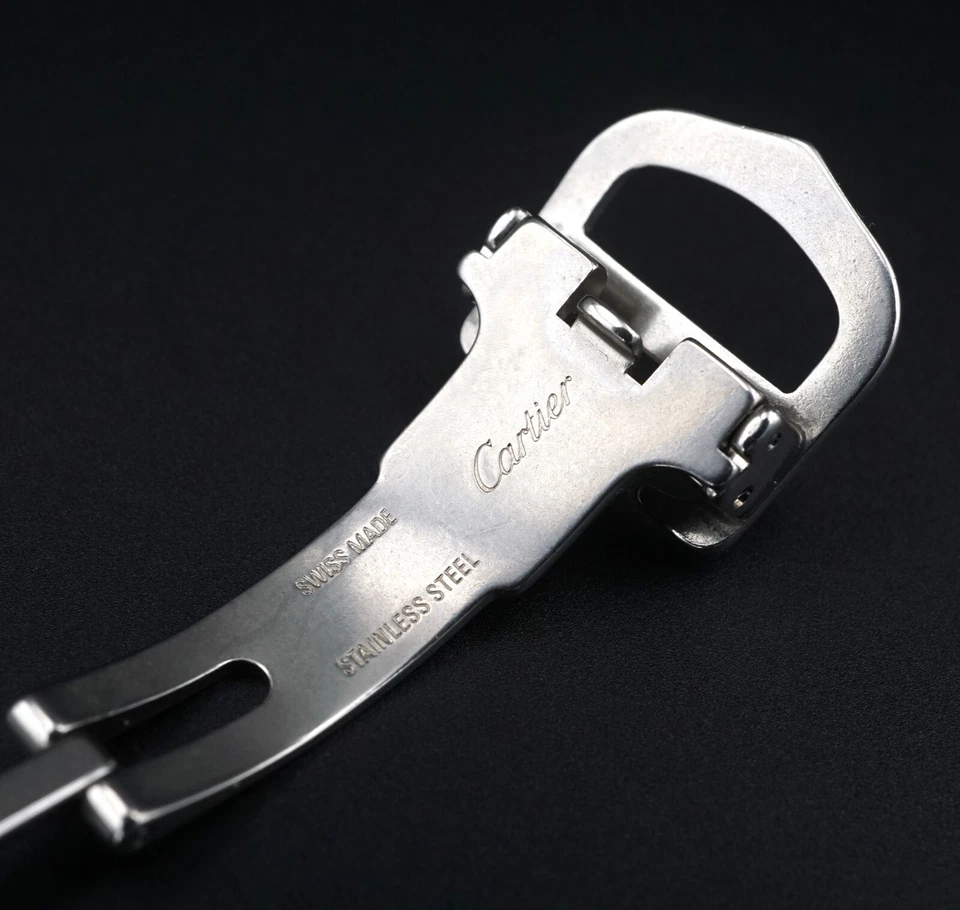 Cartier Roadster Despliegue 14mm con Hebilla W889 Foto 4 de 4