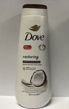 Dove Restoring Coconut & Cocoa Butters Body Wash 20 US FL OZ (1)