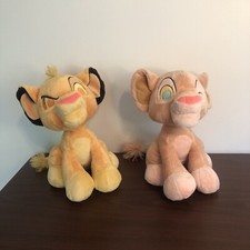 Disney Simba and Nala Plush Set The Lion King 30th Anniversary 11"