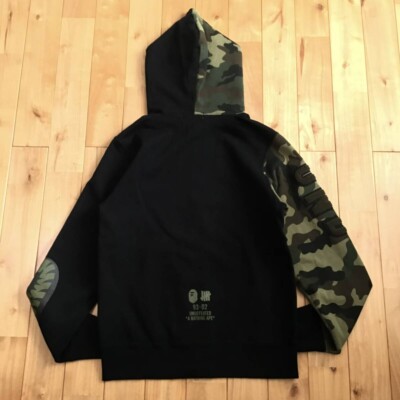BAPE × Undefeated shark full zip hoodie A Bathing Ape Size M | eBay