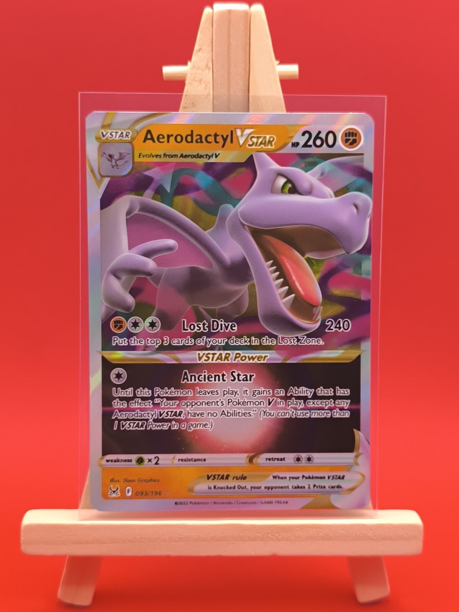 Aerodactyl VSTAR 093/196 Lost Origin Full Art Ultra Rare Pokemon