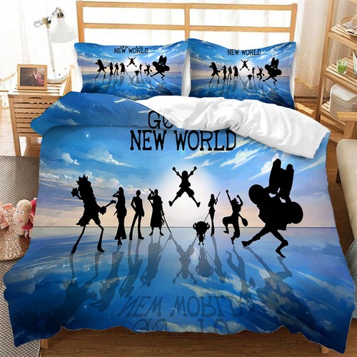 UK Bedding Duvet Bed Set One Piece Design Cover Set & Pillowcase Quilt