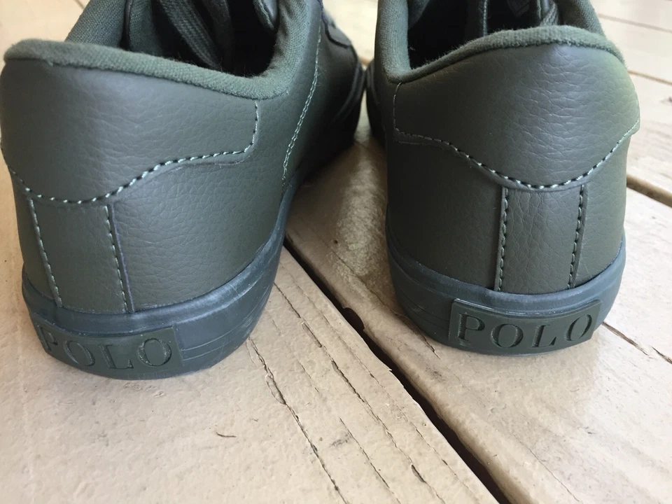 NUEVO Polo Ralph Lauren Tenis Verde Oscuro Niños Niñas Talla 5 Foto 4 de 4