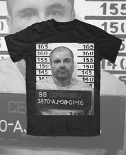 El Chapo-T-Shirt ,king of Coke,Cocaine,Drug,Mugshot,Joaquín Guzmán,Escobar