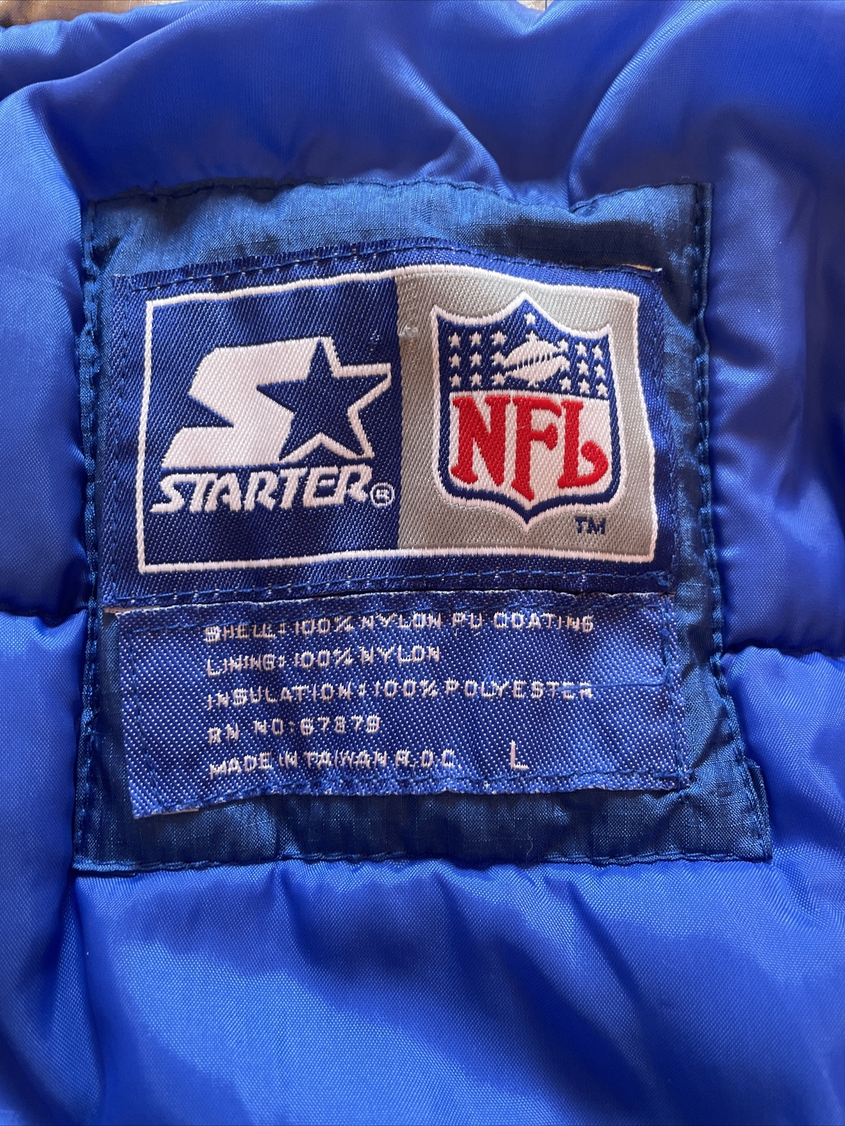 Vintage Dallas cowboys starter jacket Size Large eBay