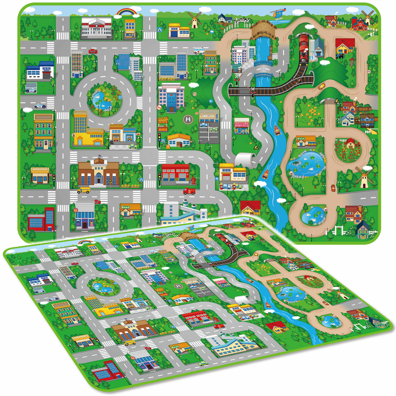 city playmat rug