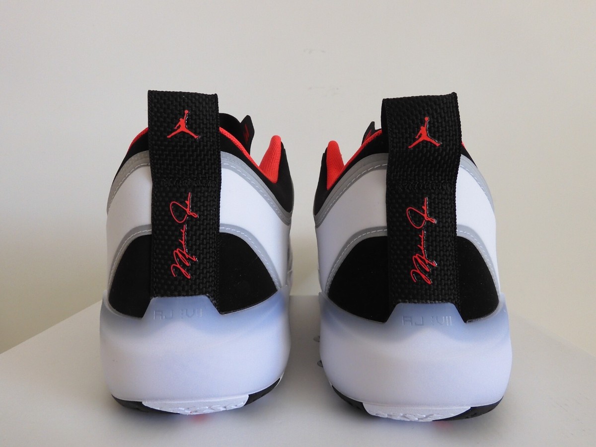 NIKE AIR JORDAN XXXVII 37 LOW WHITE-BLACK-SIREN RED SZ 14
