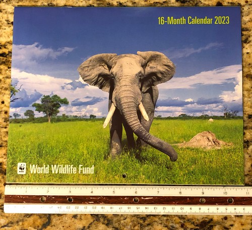 2023 World Wildlife Fund Calendar EBay