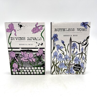 Brand New Divine Rivals & Ruthless Vows Signed Owlcrate Edition