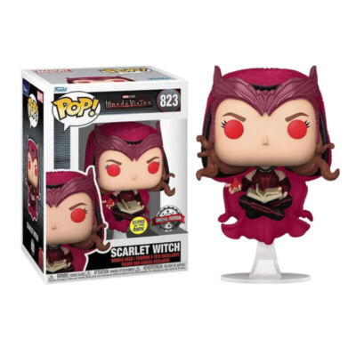 AVENGERS WANDA VISION Figur SCARLET WITCH LEVITATING EXCLUSIVE N° 823 POP FUNKO
