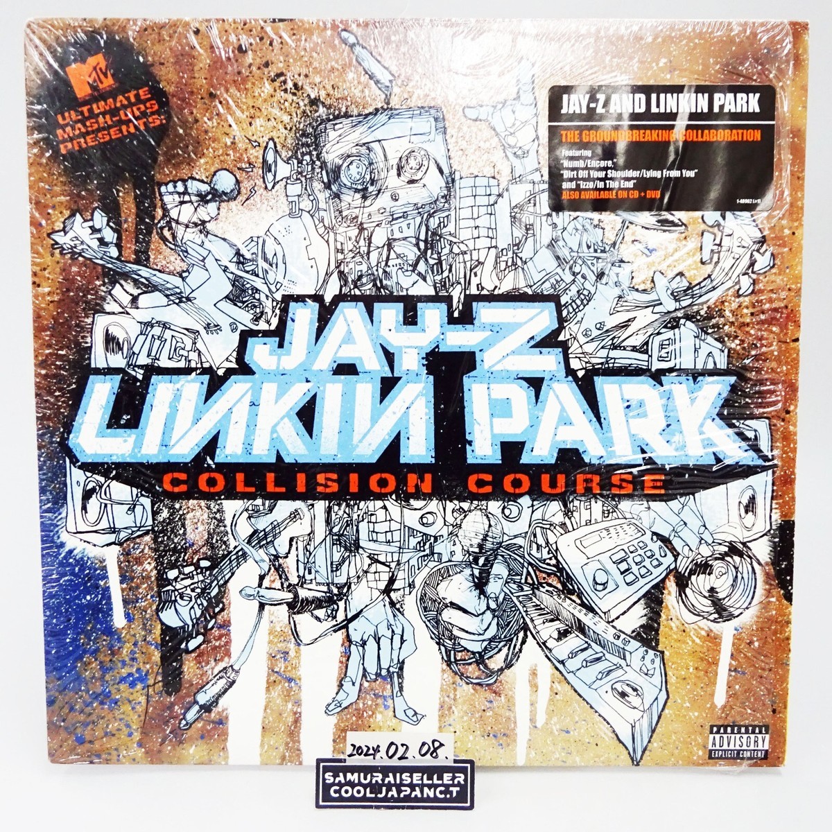 AUDIO CD・DVD・ブルーレイ 米12” Jay-Z / Linkin Park Collision