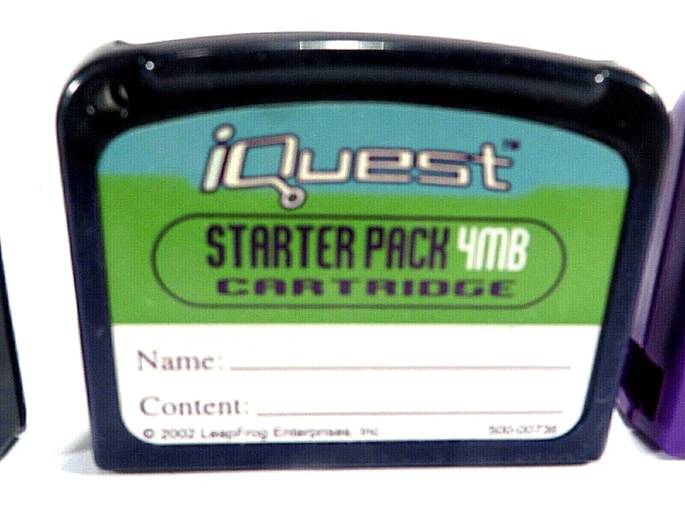 Leapfrog Lot of 3 iQuest 2 Math Grade 5 & Starter Pack4MB Educational Learning - Image 4 of 4