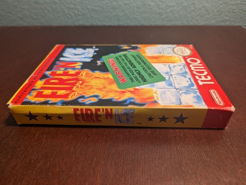 Fire N' Ice NES Nintendo Box ONLY! RARE. Free shipping - Picture 11 of 19