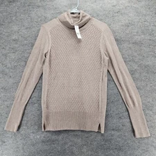 7th Avenue Design Studio New York Co Top Womens Medium Long Sleeve Turtleneck