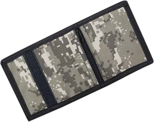 NEICY RFID-blockierende Canvas-Geldbörse für Männer und Frauen - Camouflage dreifach faltbar Outdoor Sport - Bild 7 von 12