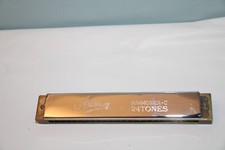Artisan 24 Tones Harmonica C Double Note Metal Wind Instrument