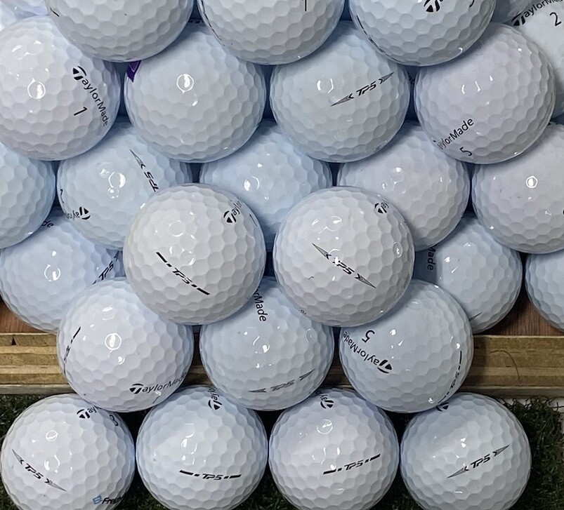 36 Taylormade TP5 5A Mint Condition Used White Golf Balls AAAAA