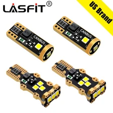 4x LASFIT License Plate Backup Reverse Light 921 T10 for GMC Sierra 1500 14-2018