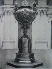 France Antique Postcard Early 1900s Rare Paris Vase Hotel de Ville Russia Empero