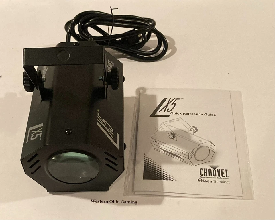 Chauvet DJ LX-5 Moonflower LED Light USED READ - Image 2 of 4